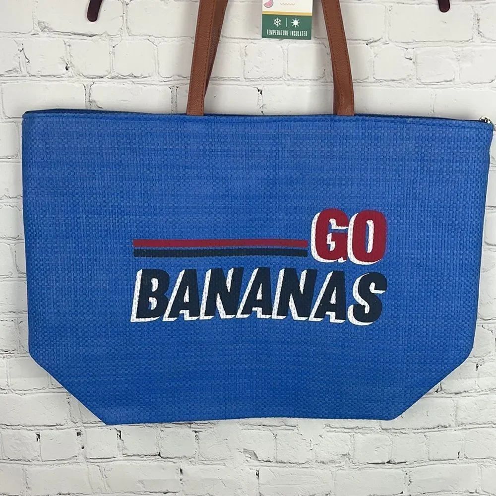 Go Bananas Large Insulted Cooler Tote NWT